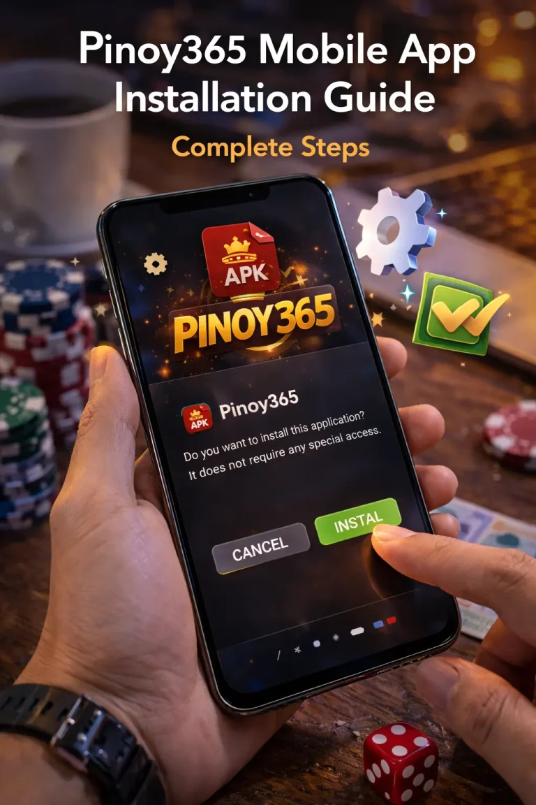 Pinoy365 Mobile App Installation Guide