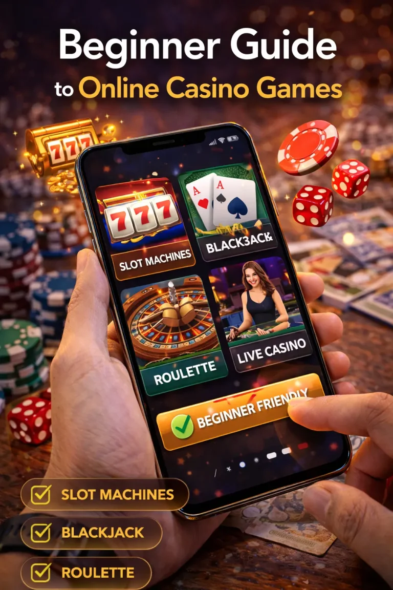 Beginner Guide to Online Casino Games