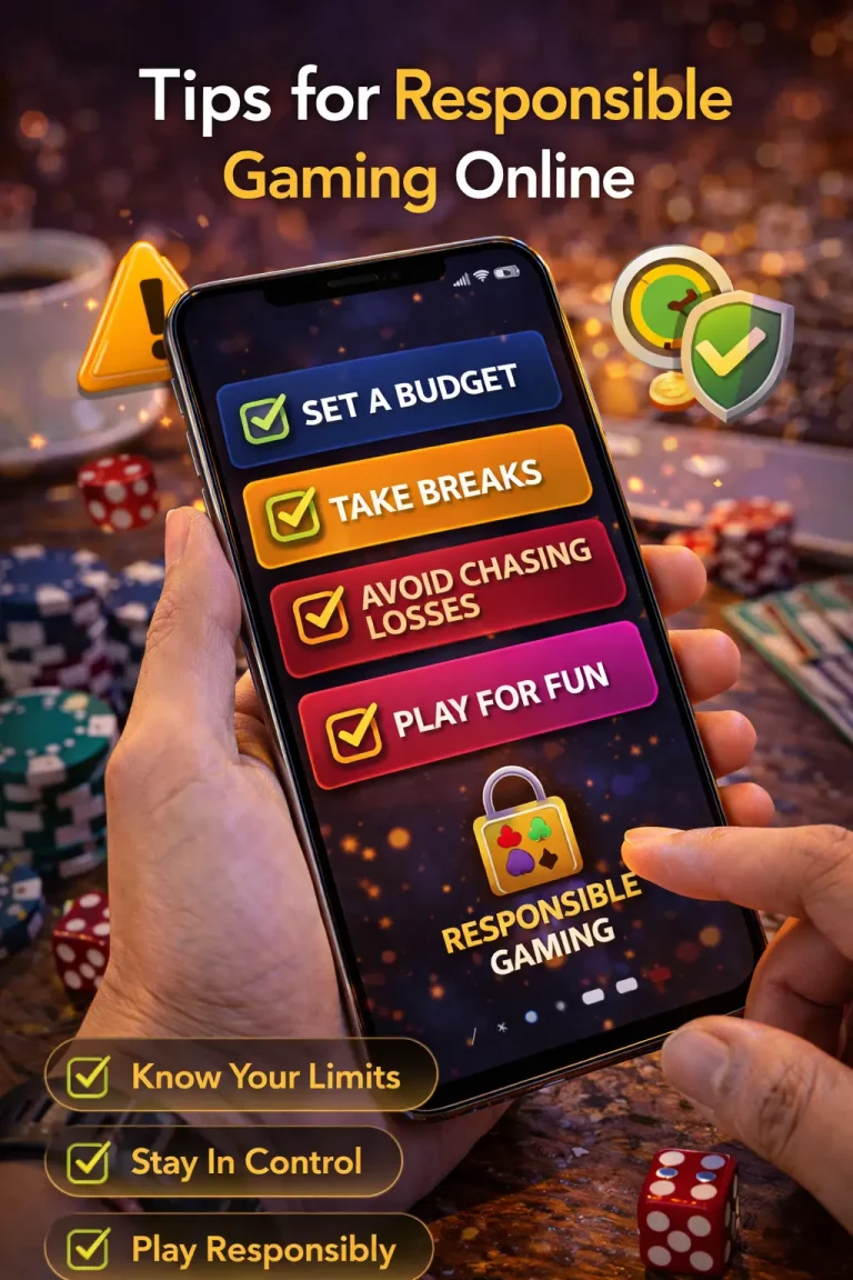 Tips for Responsible Gaming Online